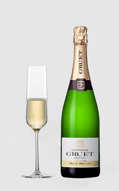 Gruet Blanc de Blancs Champagne NV.