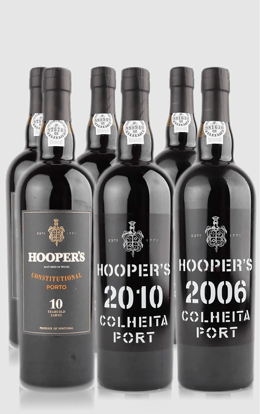 Hoopers Portvin smagekasse med 6 flasker - DH Wines