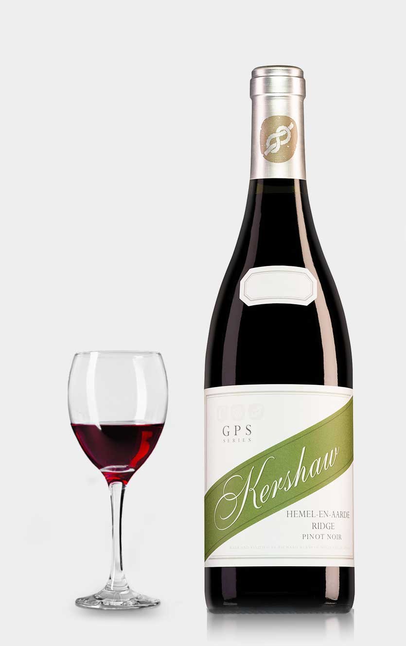 Kershaw Wines Hemel - en - Aarde Ridge GPS Pinot Noir 2019 - DH Wines