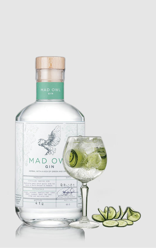 Mad Owl Gin Herbal, 46% alkohol - DH Wines