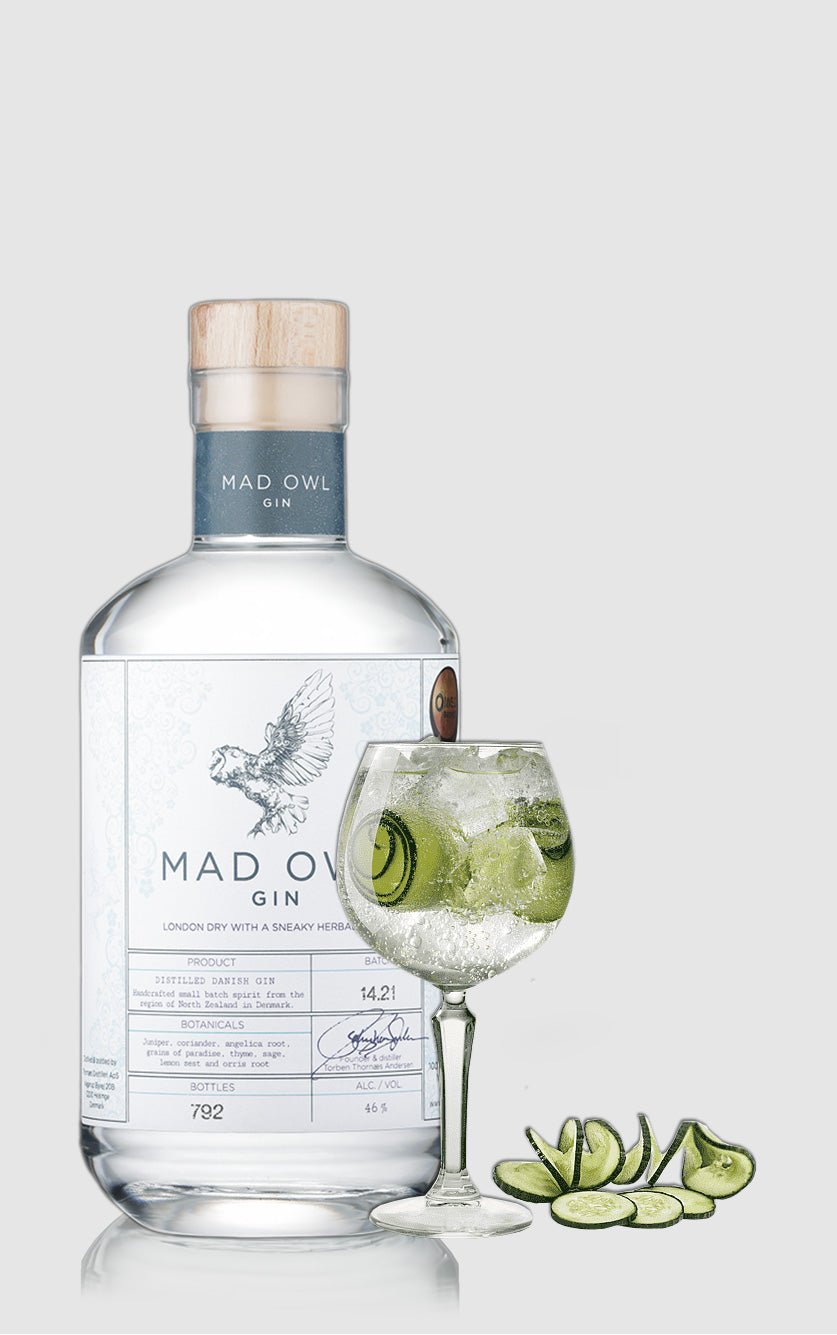 Mad Owl Gin London Dry, 46% alkohol - DH Wines