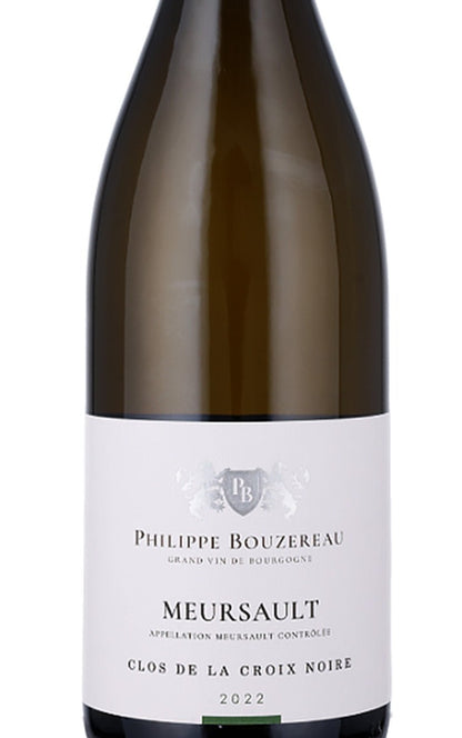 Produktbillede af Meursault Clos De La Croix Noire Domaine Philippe Bouzereau 2022 fra Domaine Bouzereau, tilgængelig hos DH Wines