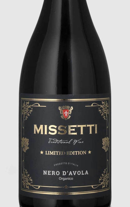 Missetti Nero D Avola ØKO 2022 Limited Edition IGP