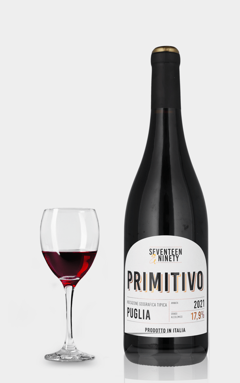 PRIMITIVO 17,9 IGT Puglia Riolite Vini 2021 - DH Wines