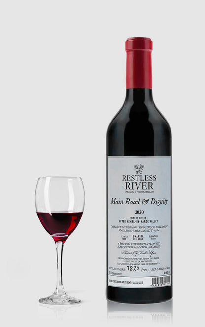Produktbillede af Restless River Cabernet Sauvignon 2019 fra Restless River, tilgængelig hos DH Wines