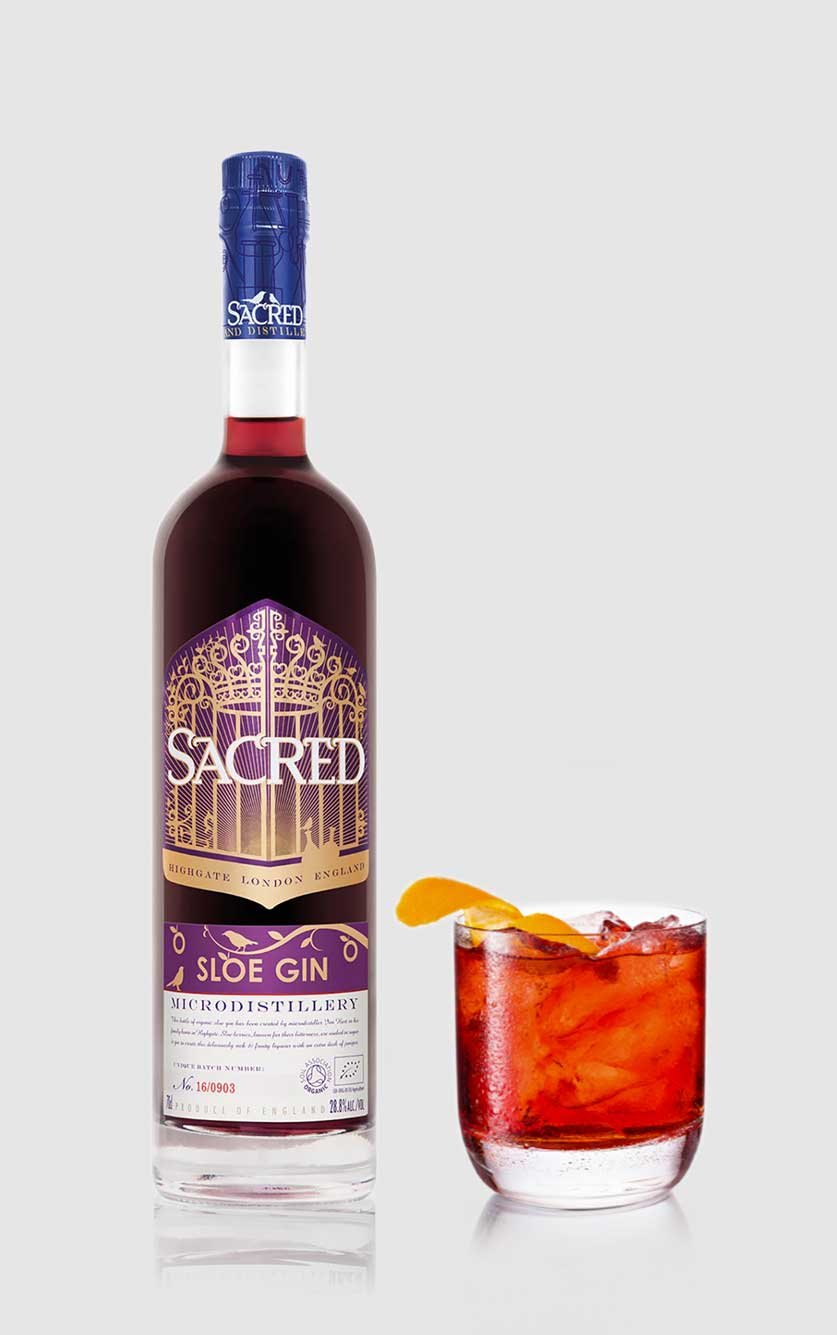 SACRED SLOE GIN ØKO Sacred Spirits - DH Wines