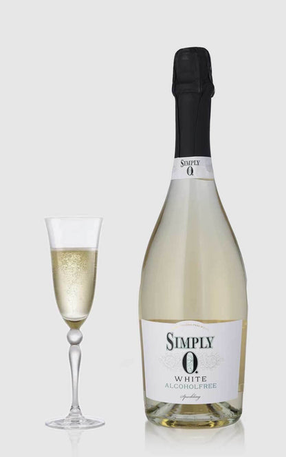 Simply 0 White Alkoholfri mousserende