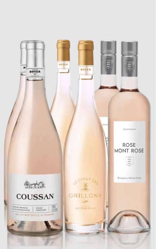 Sydfransk rosé smagekasse - 6 flasker - DH Wines