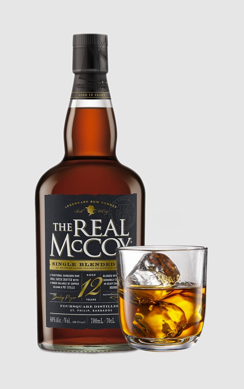 The Real McCoy 12 Year Old Rum - DH Wines