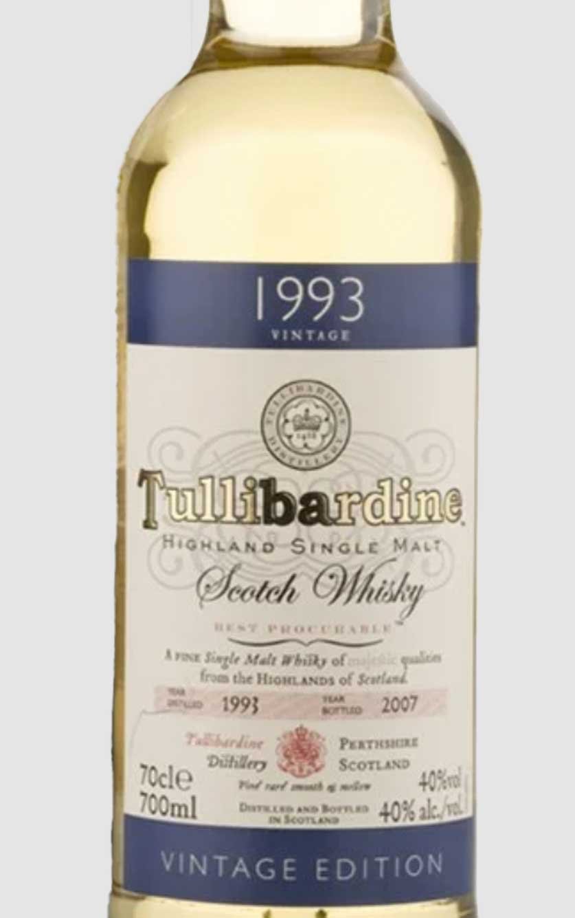 Tullibardine 1993 Vintage Single Malt Scotch Whisky - DH Wines