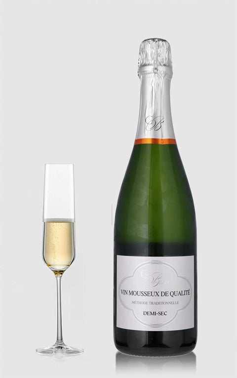 Vin Mousseux de Qualité Demi-Sec Cave de Bissey