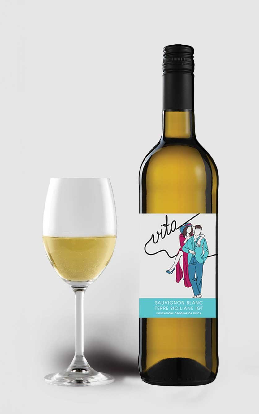 Vita Sauvignon Blanc Øko IGP,Terre Siciliane - DH Wines