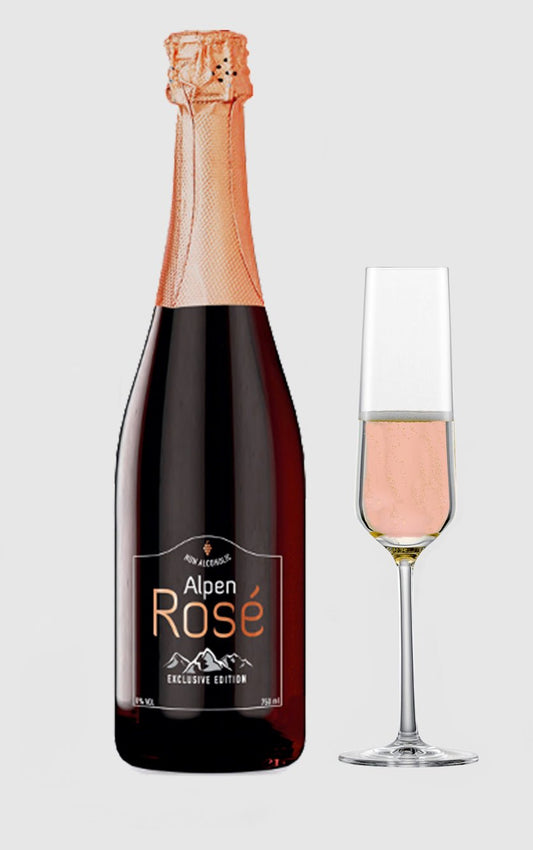 Alpen Rosé alkoholfri mousserende vin