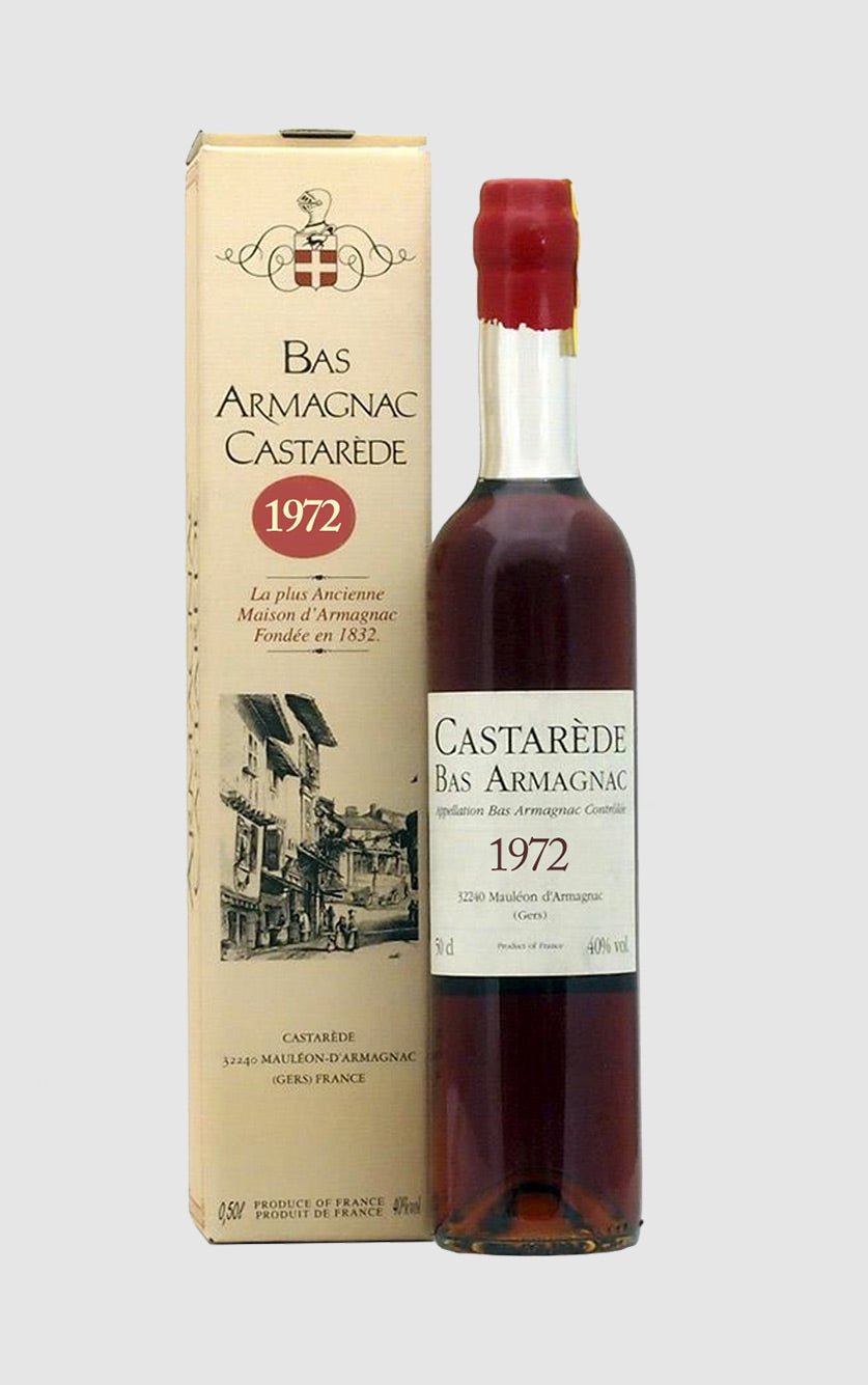 Bas Armagnac Castarede 1972 Vintage 40% - DH Wines