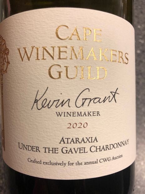 CWG Ataraxia Under The Gavel Chardonnay 2020