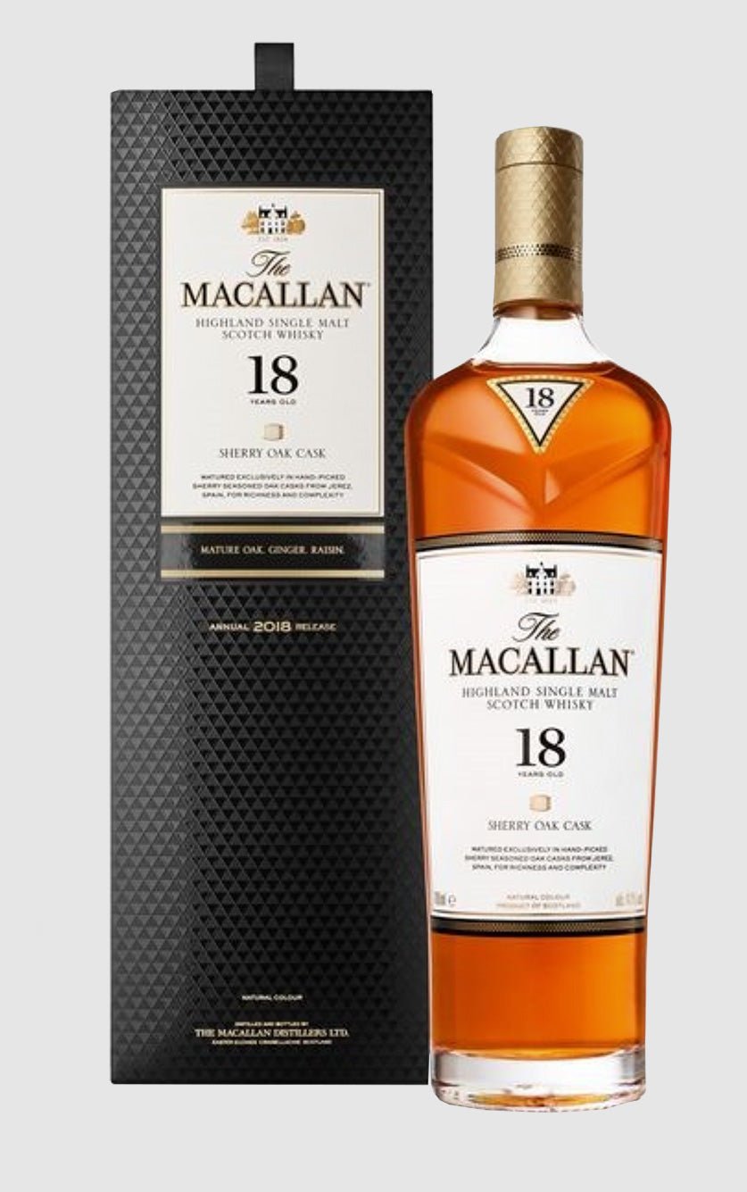 Macallan 18 Års Sherry Oak Cask - DH Wines