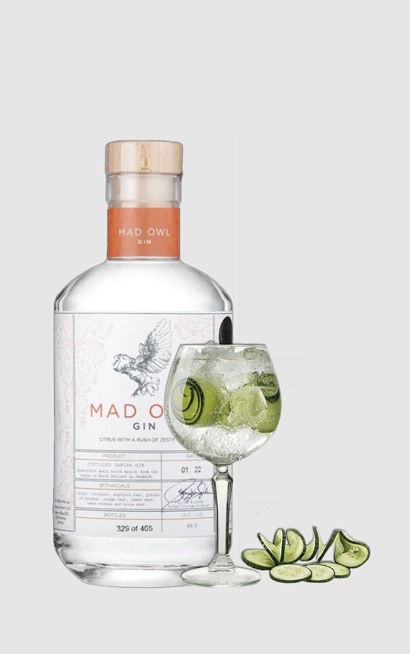 Mad Owl Gin Citrus, 46% alkohol - DH Wines