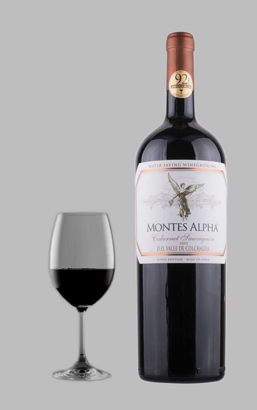 Montes Alpha Cabertnet Sauvignon 2015 Magnum - DH Wines