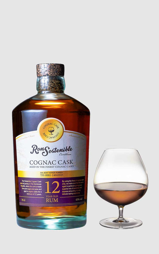 Ron Sostenible Rom 12 År Cognac Cask - DH Wines