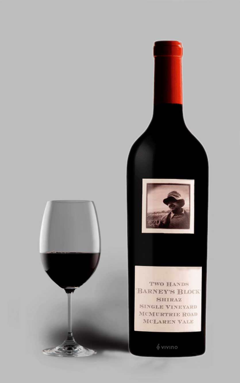 Two Hands "Barney's Block" 2007 Shiraz - DH Wines